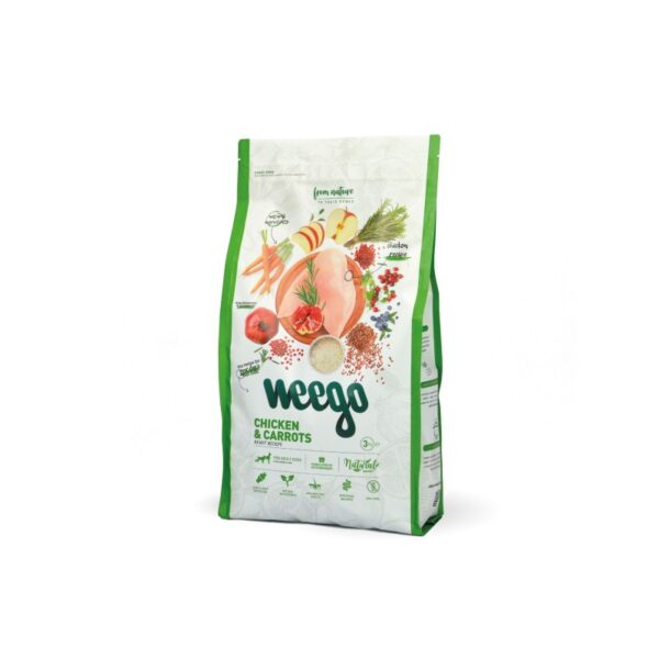 Weego - Croquettes pour chien adulte au poulet avec carotte – Image 3